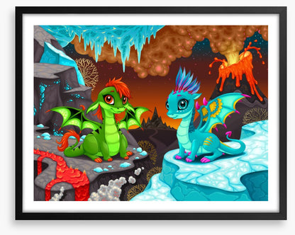 Fire and ice friends