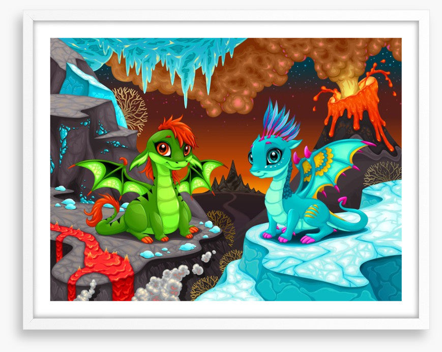 Fire and ice friends