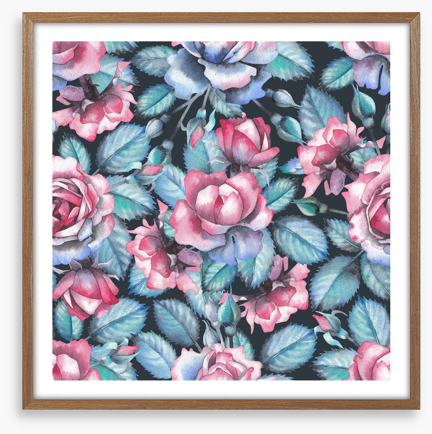 Rose leaf love