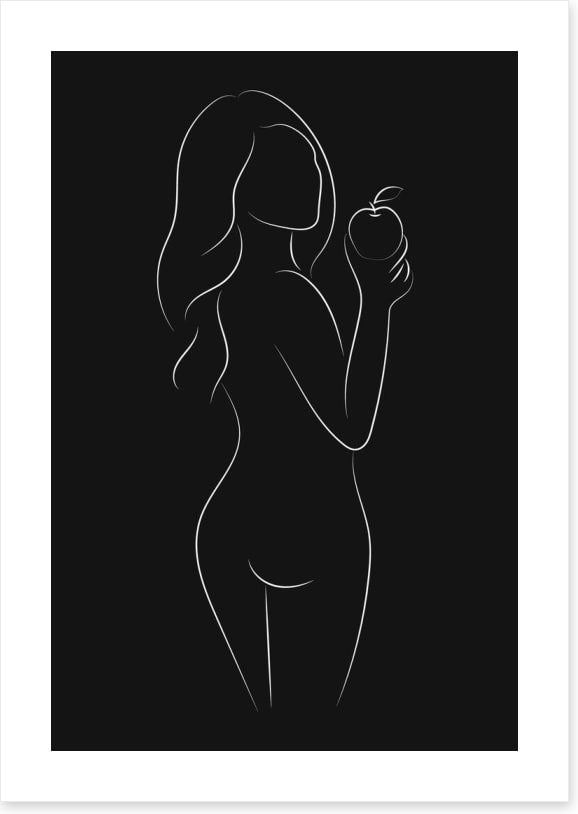 Eve and the apple