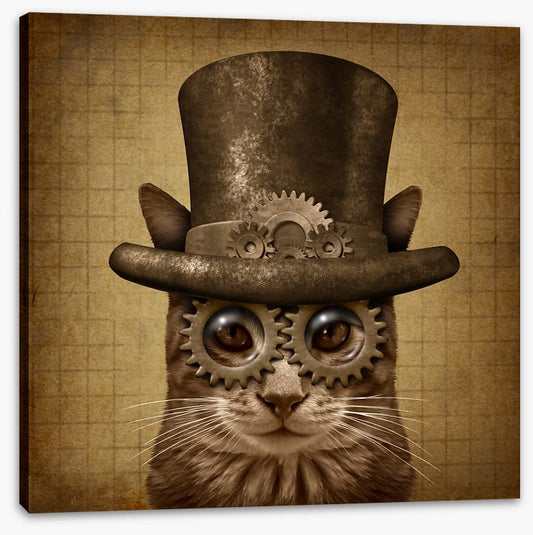 The steampunk cat