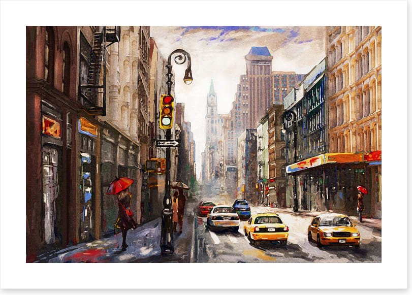 New York shower