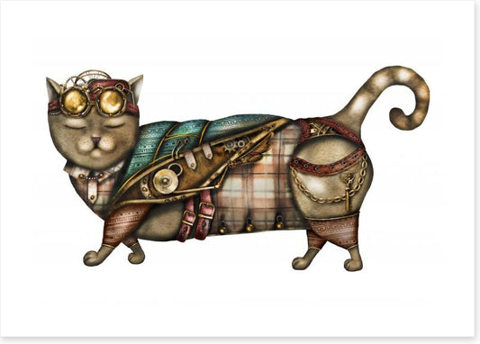 Steampunk kitty