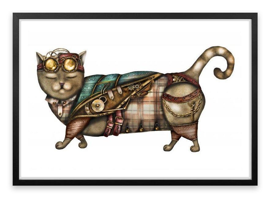 Steampunk kitty