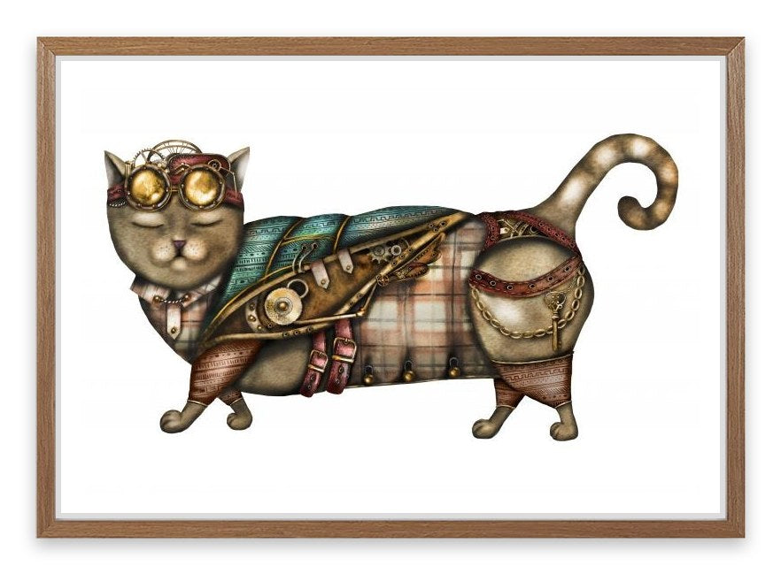 Steampunk kitty