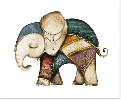 The elephant from India