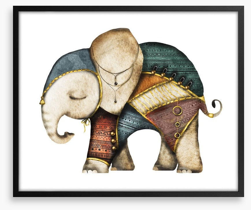 The elephant from India