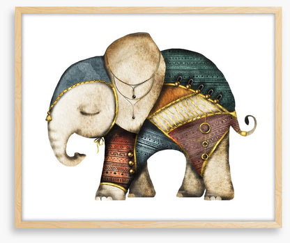 The elephant from India