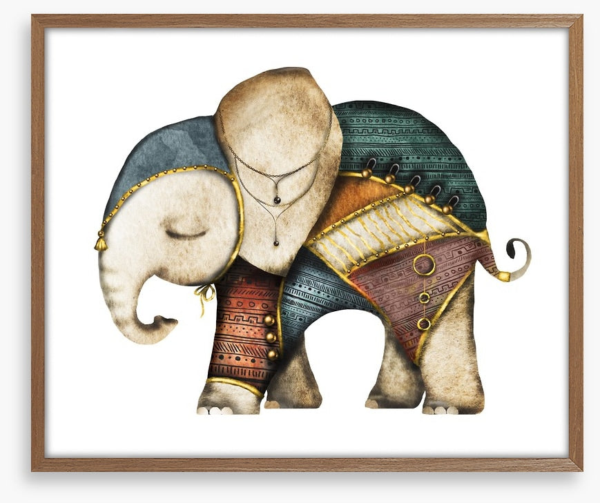 The elephant from India