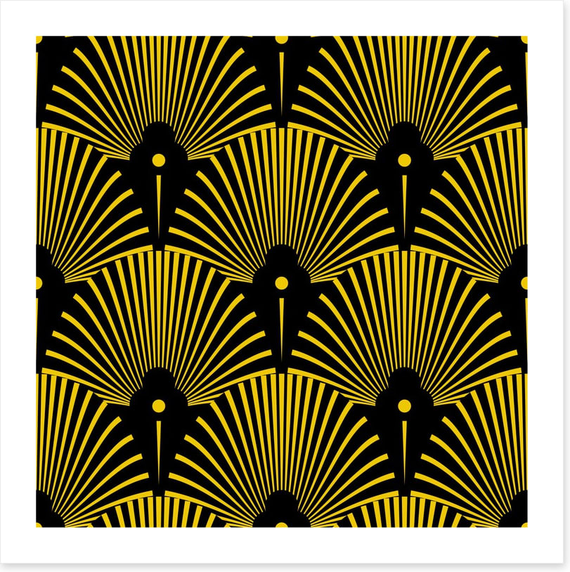 Deco sunburst