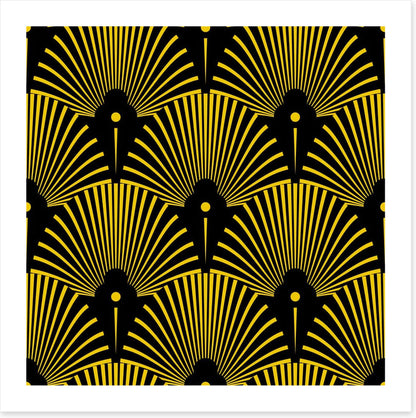 Deco sunburst