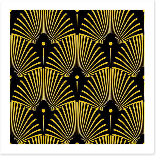Deco sunburst