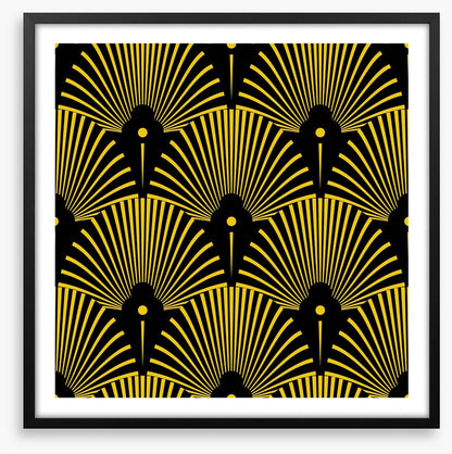 Deco sunburst