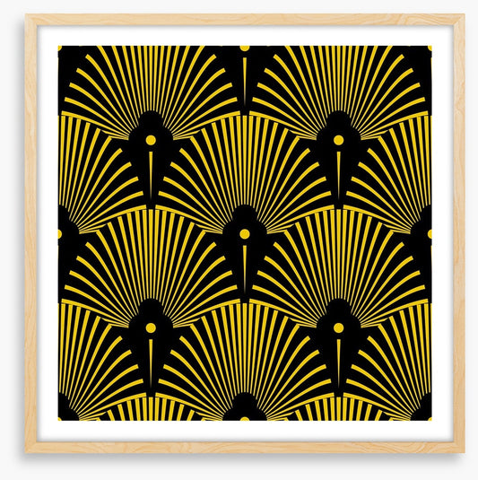 Deco sunburst
