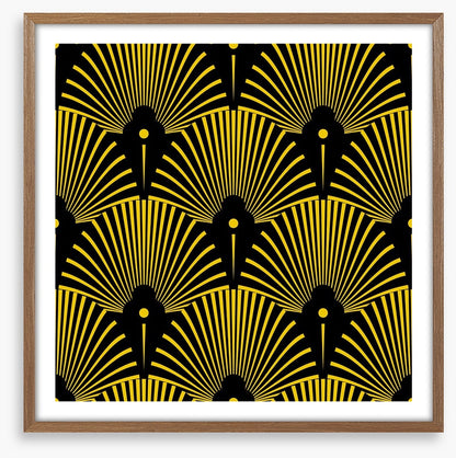Deco sunburst