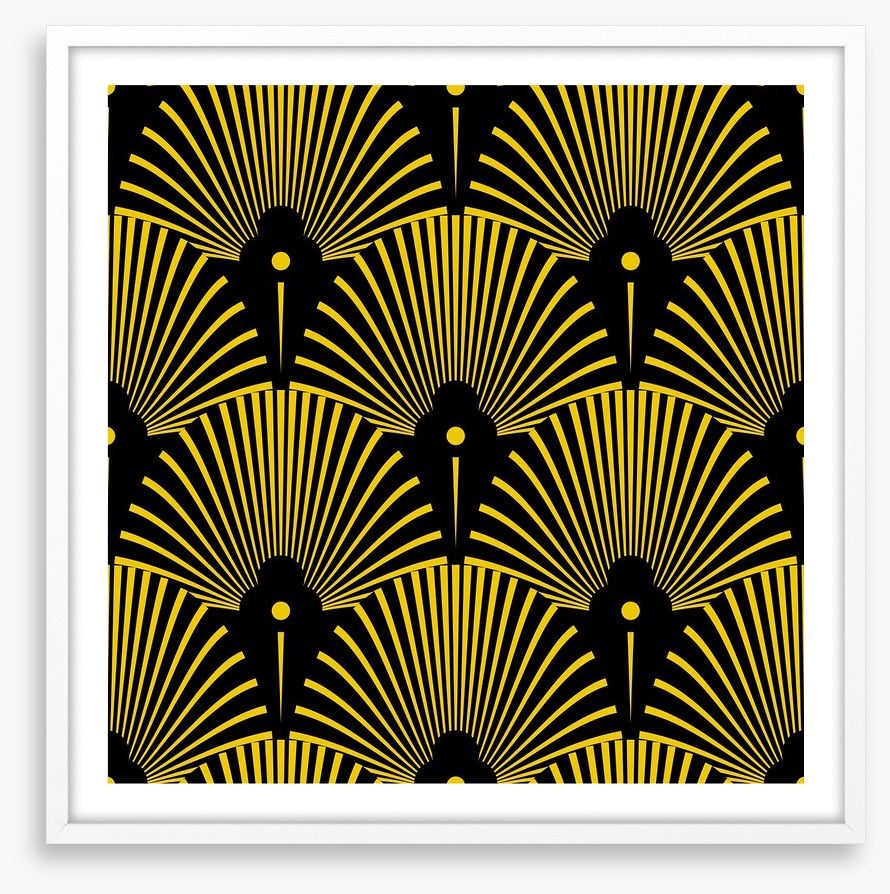 Deco sunburst