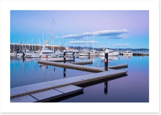 Constitution Dock dusk