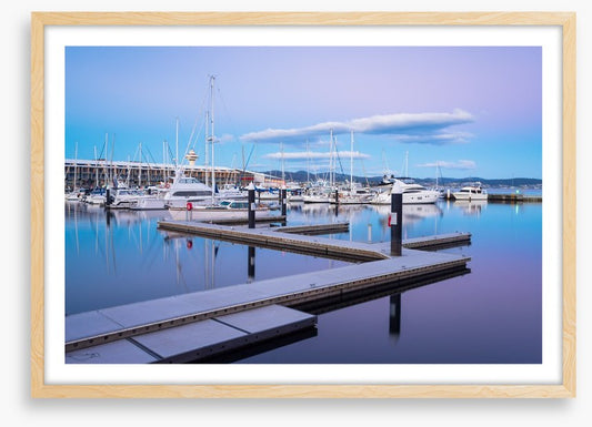 Constitution Dock dusk