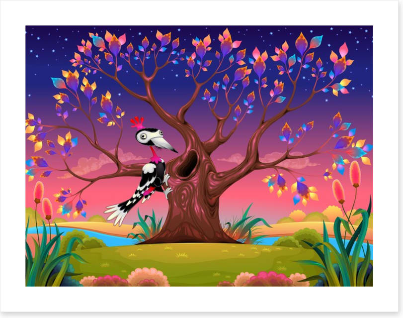 The magical woodpecker