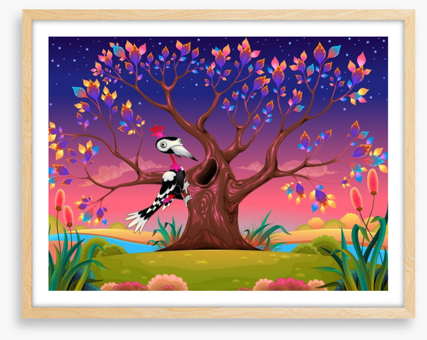 The magical woodpecker