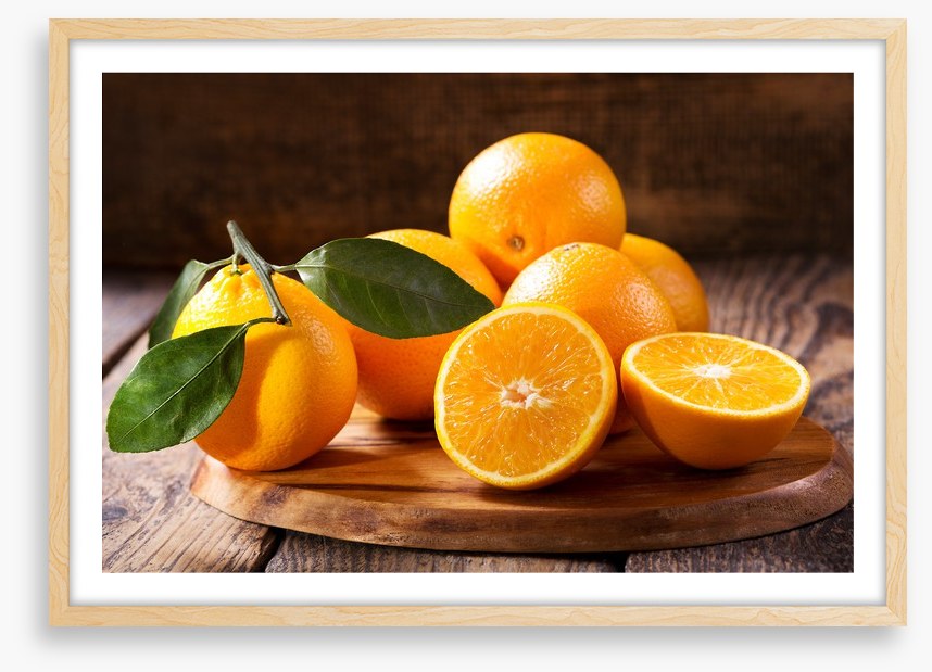 Organic oranges