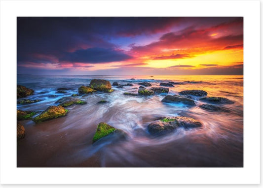 Sunset swirls