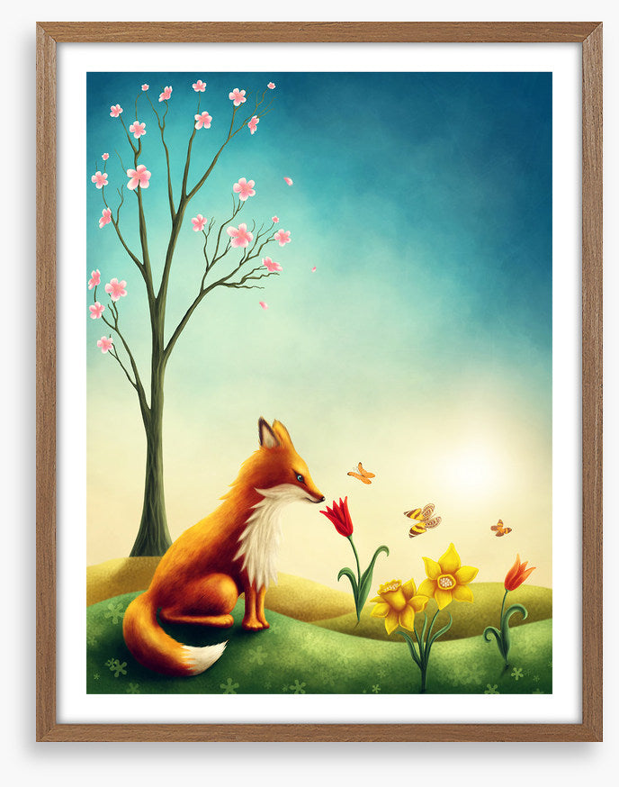 Foxy springtime