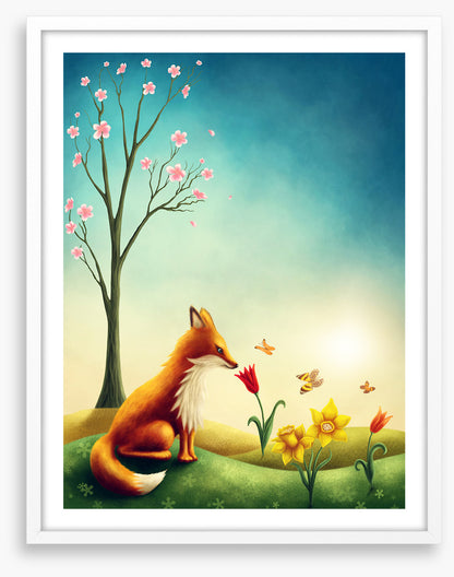 Foxy springtime