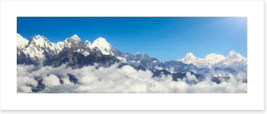 Himalayan clouds panorama