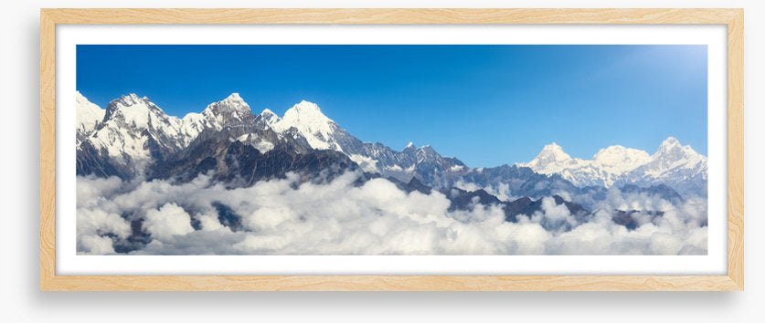 Himalayan clouds panorama