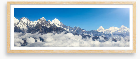 Himalayan clouds panorama