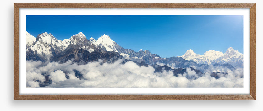 Himalayan clouds panorama