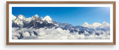 Himalayan clouds panorama