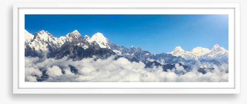 Himalayan clouds panorama