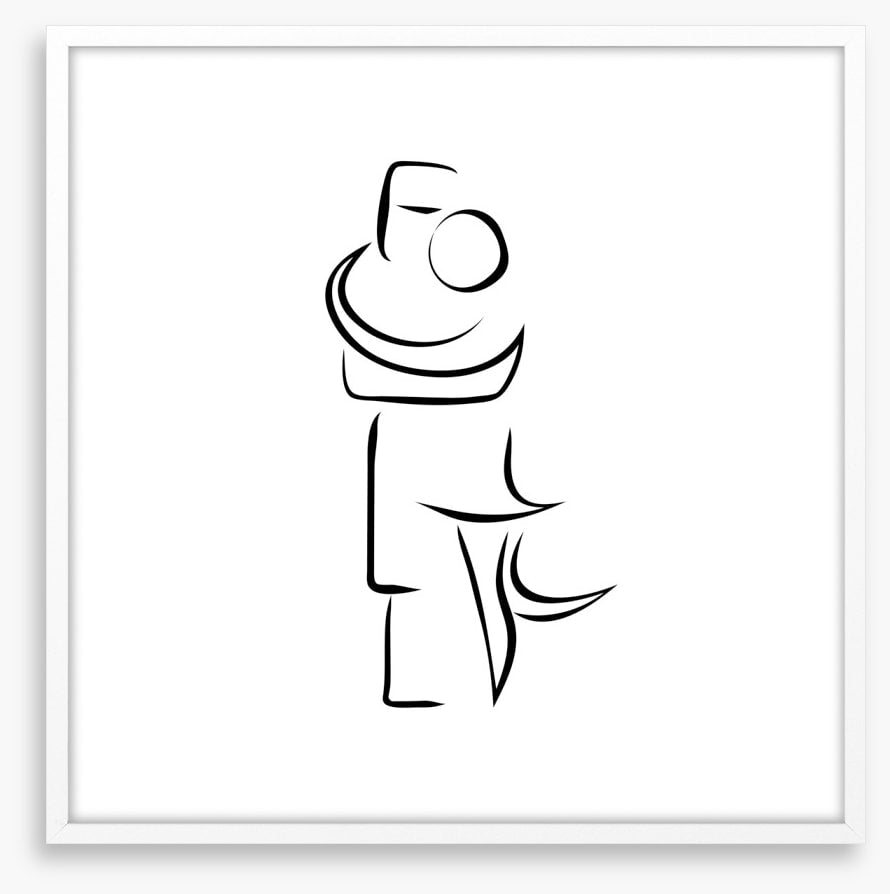 Dancing cheek to cheek