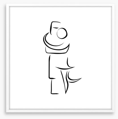Dancing cheek to cheek