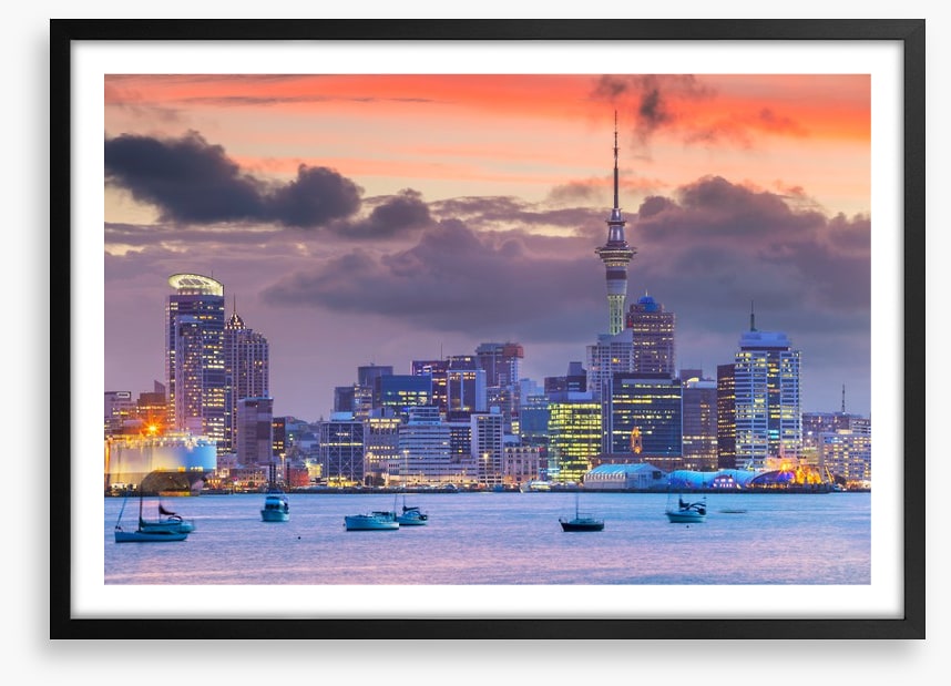 Waitemata Harbour sunset