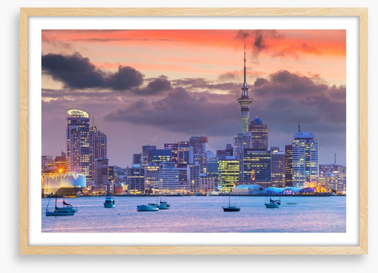 Waitemata Harbour sunset