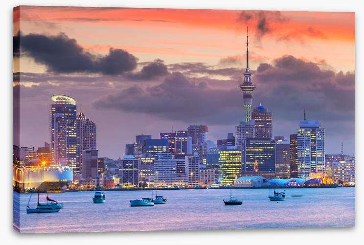 Waitemata Harbour sunset