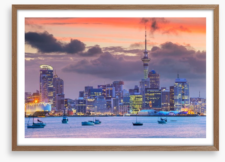 Waitemata Harbour sunset