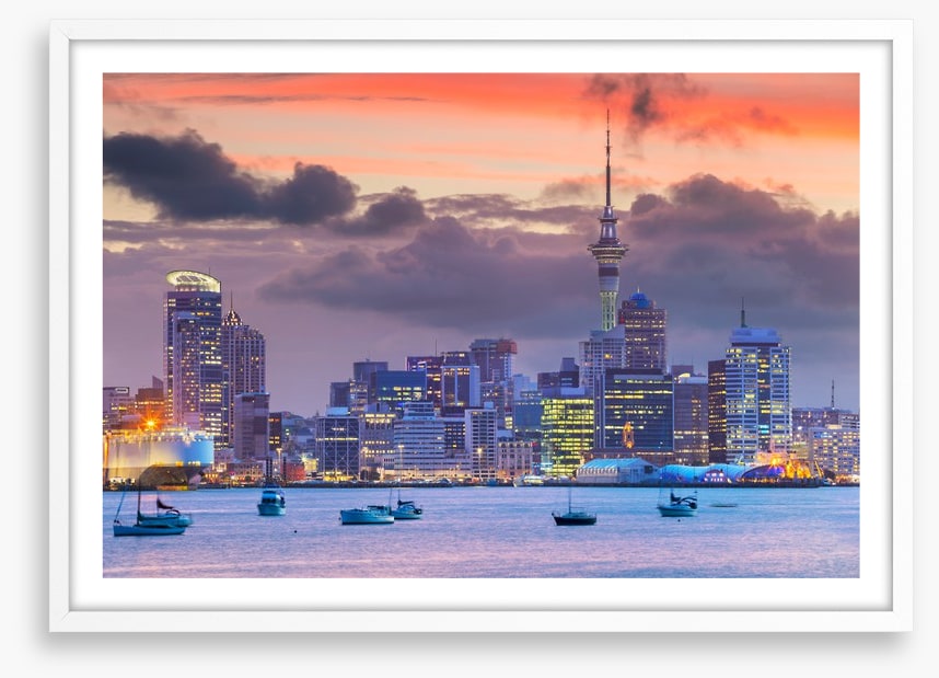 Waitemata Harbour sunset