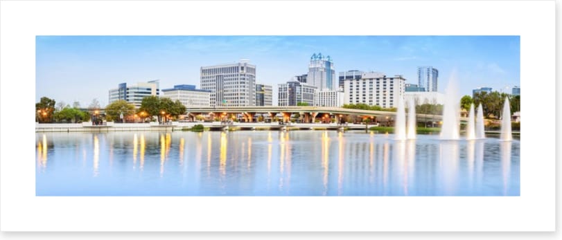Orlando blues panorama