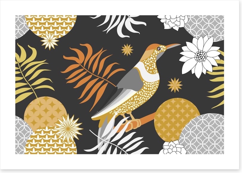 Golden lark