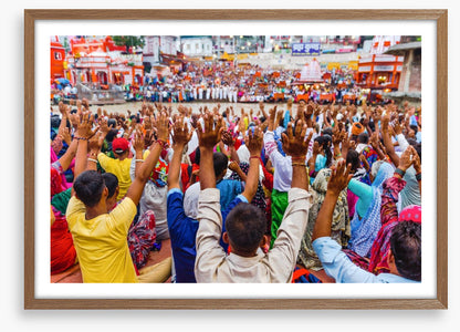 The Ganga Aarti ceremony