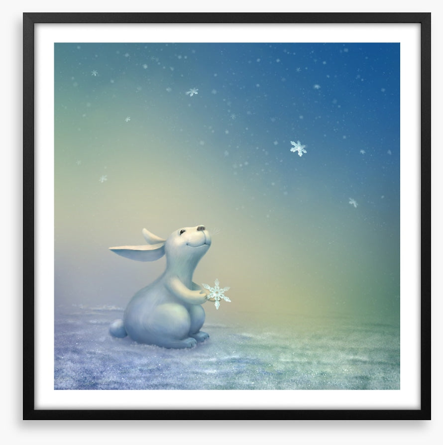 Catching snowflakes