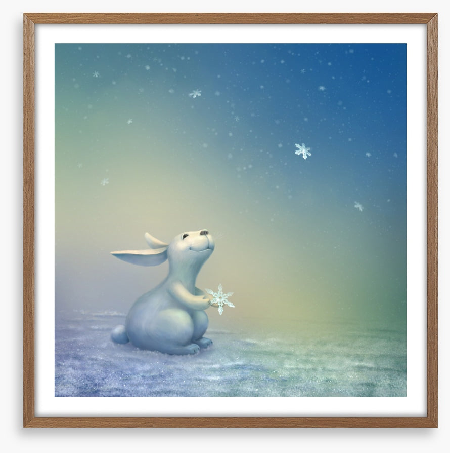 Catching snowflakes