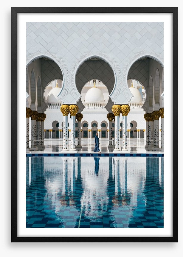 Grand Mosque reflections
