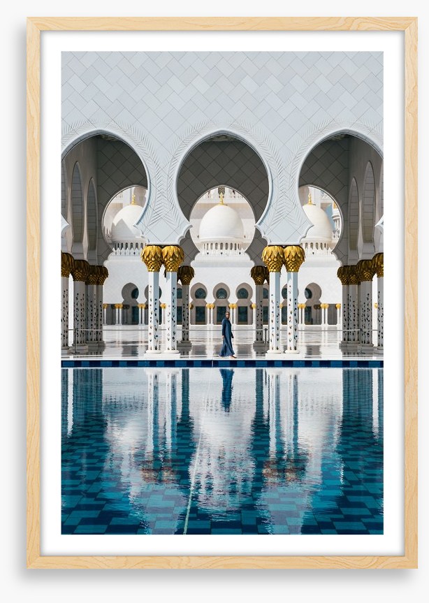 Grand Mosque reflections
