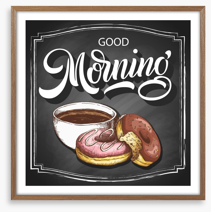 A good morning