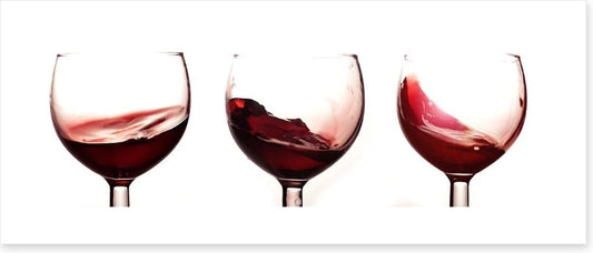 Swirling wine